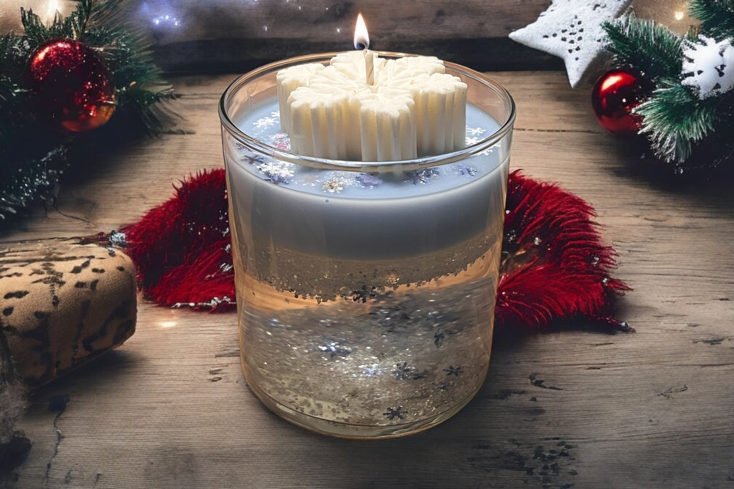 “Let it Snow” candle