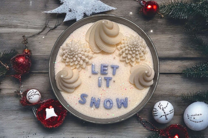 “Let it Snow” candle